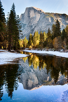 Half Dome Reflection